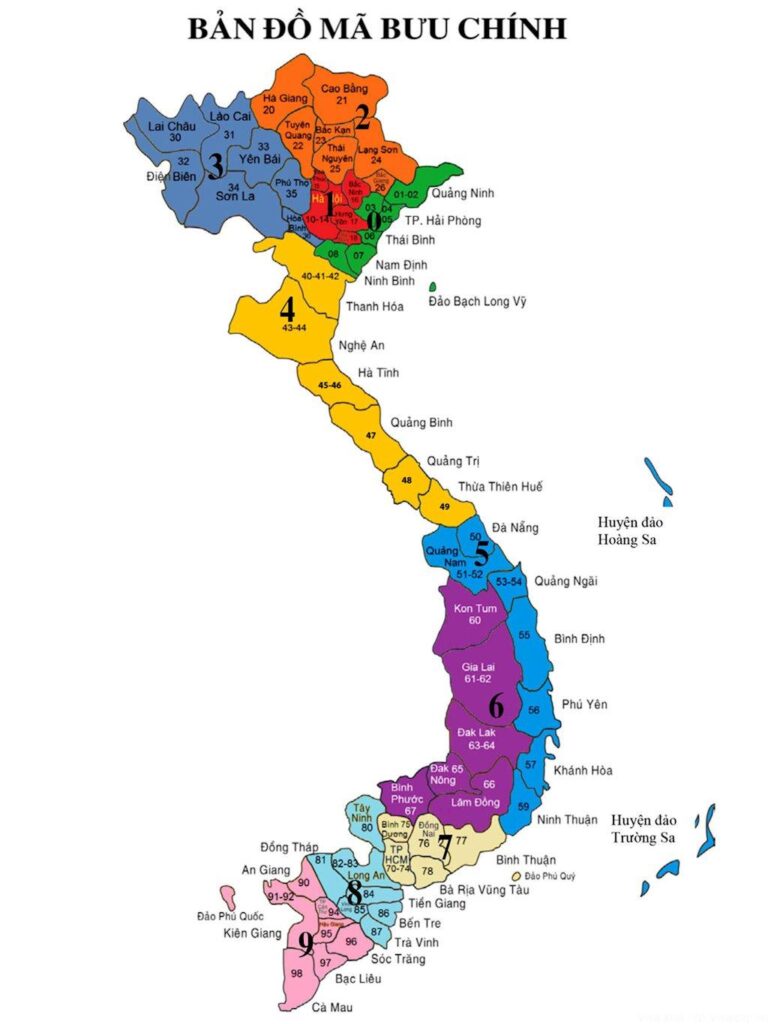 ma buu dien ma zip quoc gia viet nam