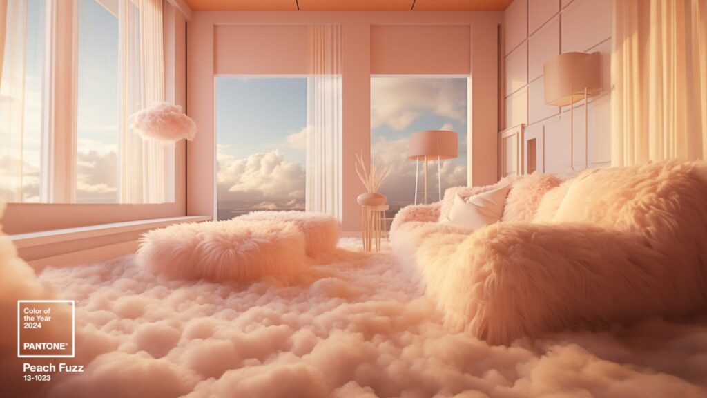 wwk pantone peach fuzz 2024 color of the year mau sac chu dao nam 9